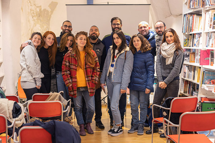 Classe del corso di Fotografia a Napoli